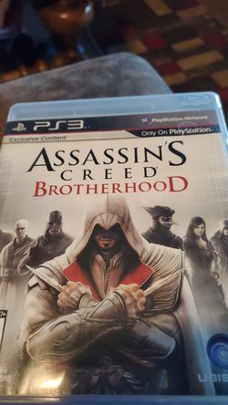 ASSASSINS CREED BROTHER HOOD