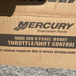 Mercury  Control Box Panel Mount Used 
