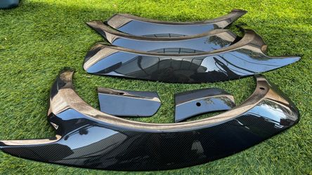 Tesla Model 3 Real Carbon Fiber Widebody Kit (IMP / DarwinPro Style)