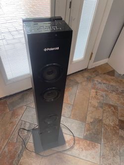 Polaroid Bluetooth Tower Speaker w/ Phone Dock, USB, SD & FM