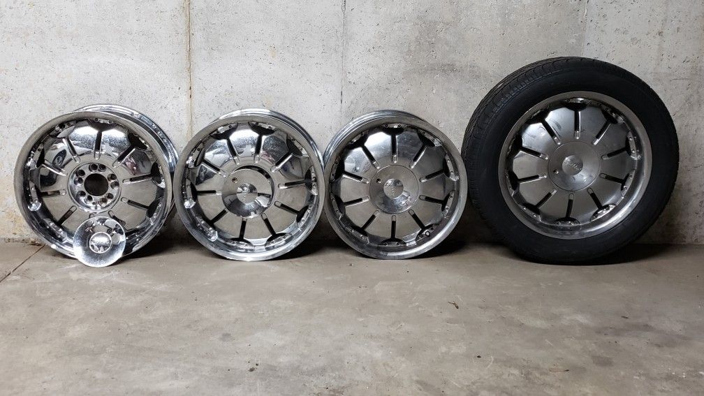 17" Pinnacle Shield rims