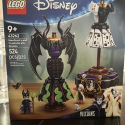 Disney Lego Maleficent And Cruella De Vil’s Dresses