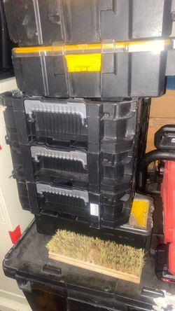 Husky dewalt  storage cases
