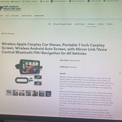 Apple CarPlay Car stereo