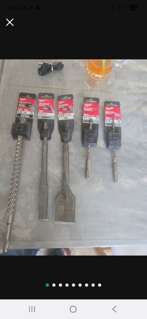 Drill Bit,Flat Chisels And Carbide