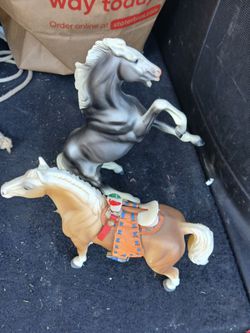 Antique Plastic Horses