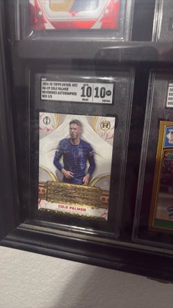 Chelsea FC Cole Palmer Topps Reverence Auto /5