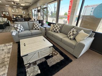 2 PC SOFA ND LOVESEAT