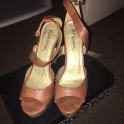 Brown heels