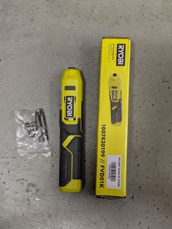 RYOBI 4V Cordless 1/4 in. Screwdriver