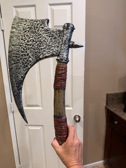 Halloween Fantasy Battle Axe Costume Prop