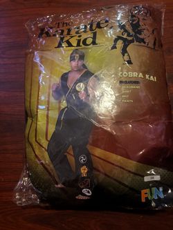 The Karate Kid Cobra Kai Costume Set 3X adult