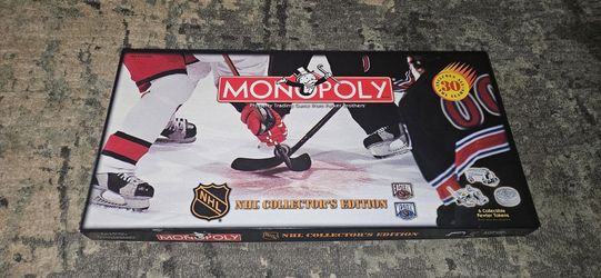 NHL Collector's Edition Monopoly (1999) 100% Complete Very Good Condition!!