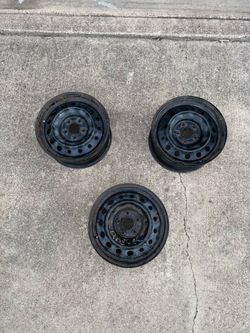 2015 Nissan Altima Wheels (3 Rims) + Hubcaps Set – OEM Style
