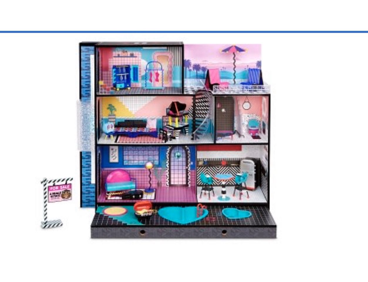 lol Doll House 85 Piece New In Box 