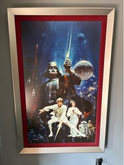 Star Wars “Force of Life, Power of Death” John Berkey numbered framed giclee print