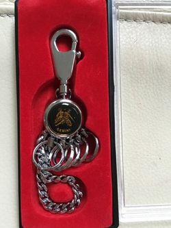 Patent Chain Keyholder with 5 Detachable Rings