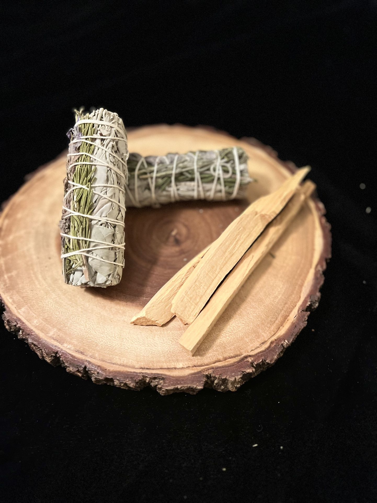 White Sage With Lavander & Palo Santo Set