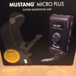 Mustang Micro Plus Guitar Headphone Amplifier 