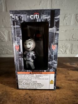 New York Mets Mr Met Empire State Building NYC Baseball Bobblehead 4/19/2025 SGA