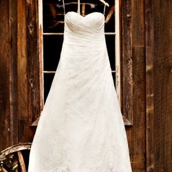 Justin Alexander "Rochelle" wedding dress 