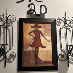 Wall Picture & Candle Holder Sconces 