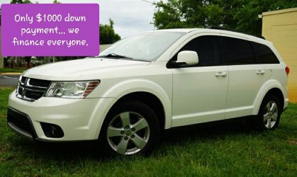 Dodge journey SXT 2012! With only $1000 down payment I can get you approved.. we finance everyone.. bad credit.. no credit.. repo..