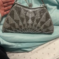 Silver Dazzled Handbag