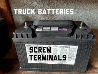 semi,box truck,bus starting Batteries