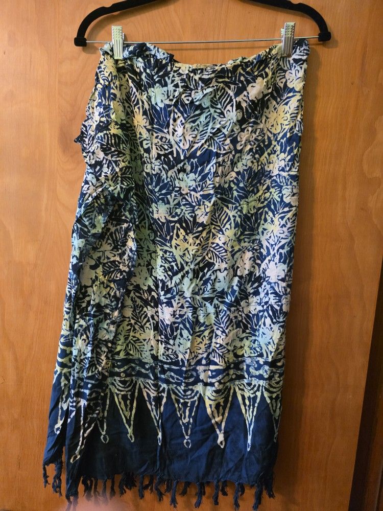 Set Of 2 Hawaiian Sarongs