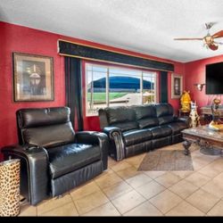 Sofa And Recliner Chair 