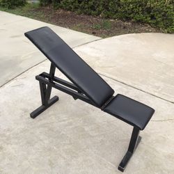 Adjustable Weight Bench. Custom Made Heavy Duty. 