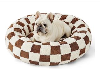 New Lesure Dog/Cat Donut Plush Round Bed