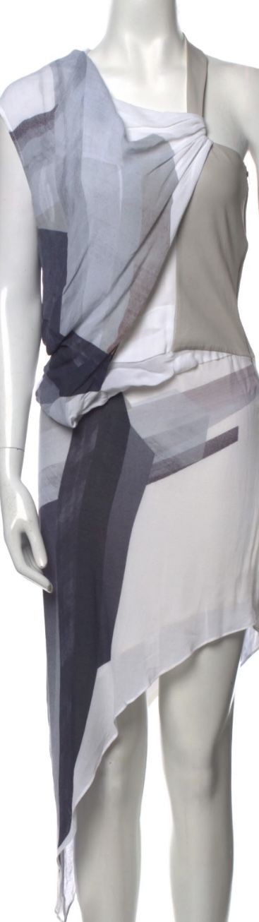 Helmut Lang Trapezoid Jersey asymmetrical color block maxi dress leather y2k Helmut Lang Trapezoid Jersey asymmetrical color block maxi dress leather y2k