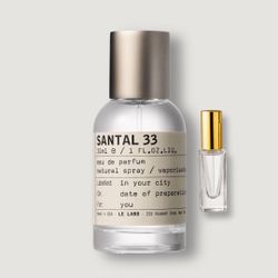 Le Labo Santal 33 Samples