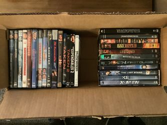 DVD Box Of Movies - Action & Comedy - 24 Movies