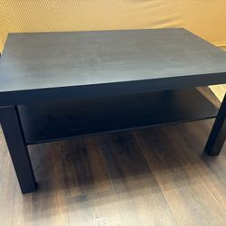 Black Ikea Coffee Table