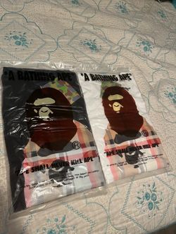 Burberry bape shirt size M