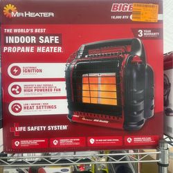 Big Buddy Pro Series 18,000 BTU Portable Radiant Propane Indoor/Outdoor Space Heater