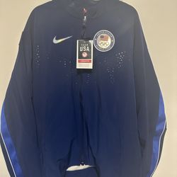 Team USA Nike Women's Jacket in Blue, Size: Small | DZ3572-492