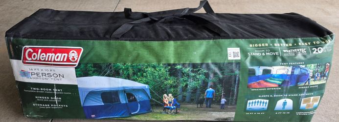 Camping Bundle-Tent, Air Mattress, 2 Chairs, Camp Stove, Sleeping Bag, Assorted Camp Stuff