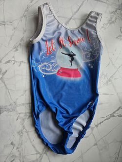 Snowflake designs CM leotard