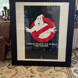 Original Ghostbusters Movie Poster