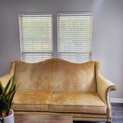 Bernhardt Traditional Gold Sofa 