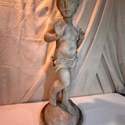 Garden Statue Cherubic Boy