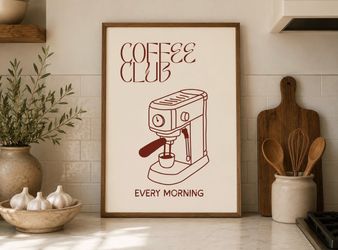 Coffee Club PDF PRINT