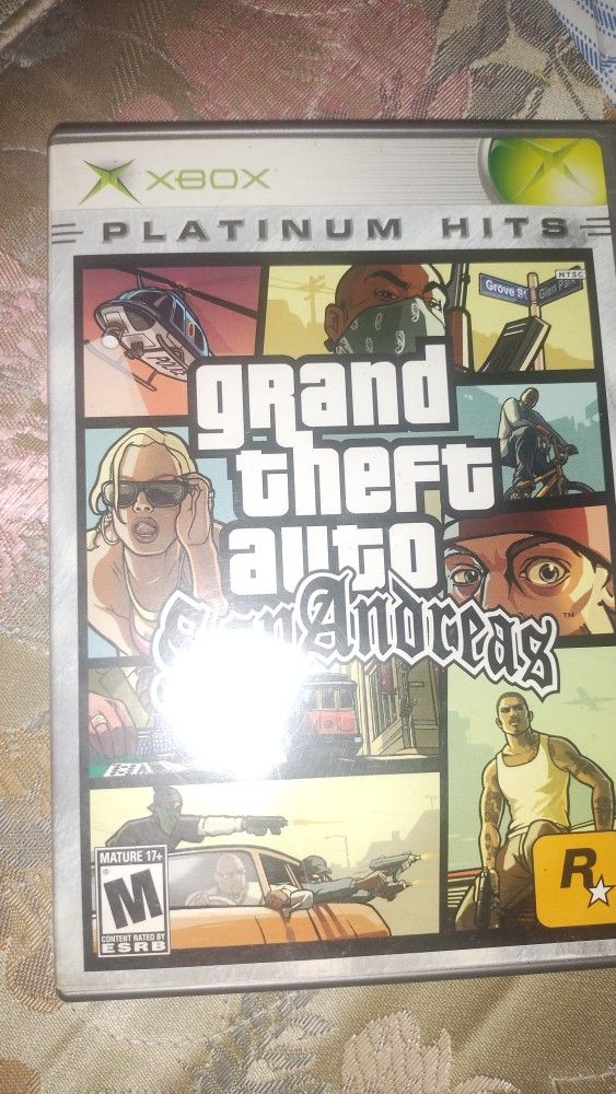 Xbox Grand Theft Auto San Andreas And Drive For Life Games