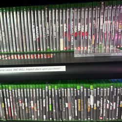 XBOX ONE Games • $3 and up per game