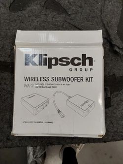 BC071  - Klipsch WA-2 Wireless Subwoofer Kit