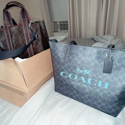 TWO COACH BAGS FOR SALE